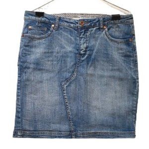Vintage Casual Denim Jean Skirts Size 12
